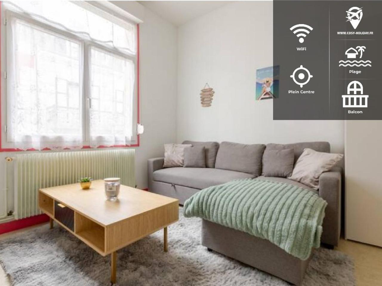++++ Central Charmant 70M2 Avec Balcon, Mer A 200 M Et Rue Pietonne A 300 M ++++ Berck ภายนอก รูปภาพ