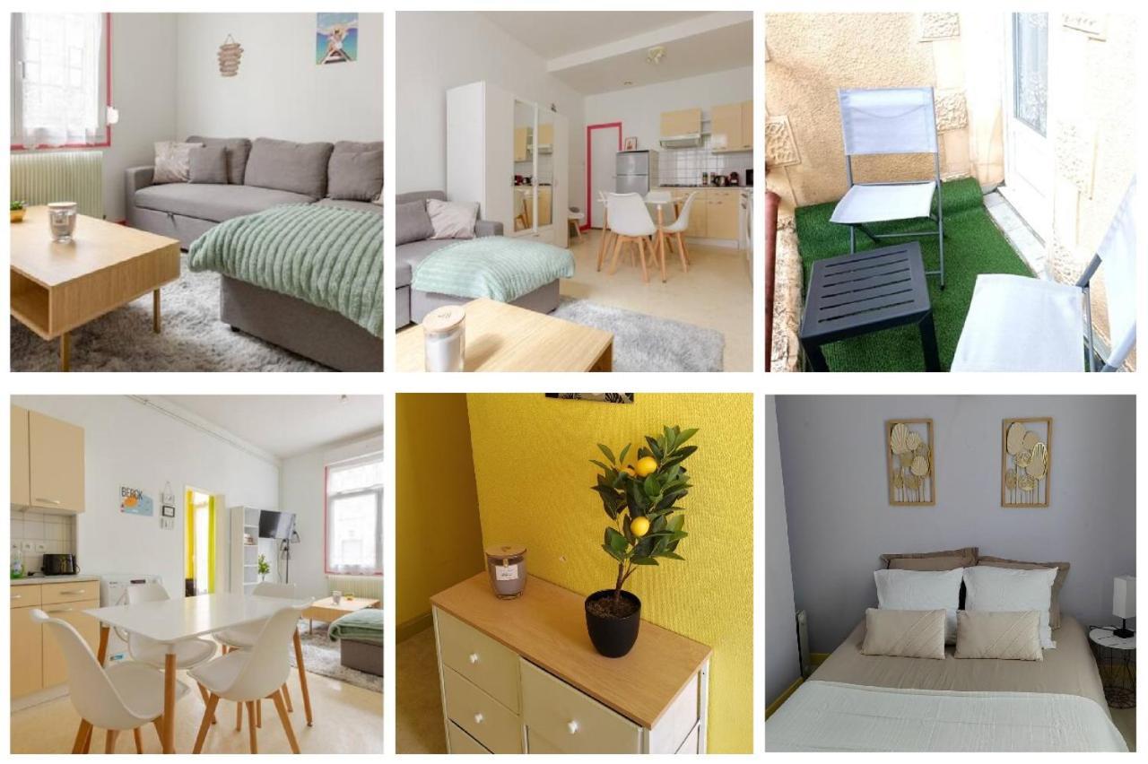 ++++ Central Charmant 70M2 Avec Balcon, Mer A 200 M Et Rue Pietonne A 300 M ++++ Berck ภายนอก รูปภาพ